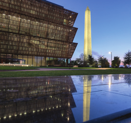 African American History Museum and Washington Monument