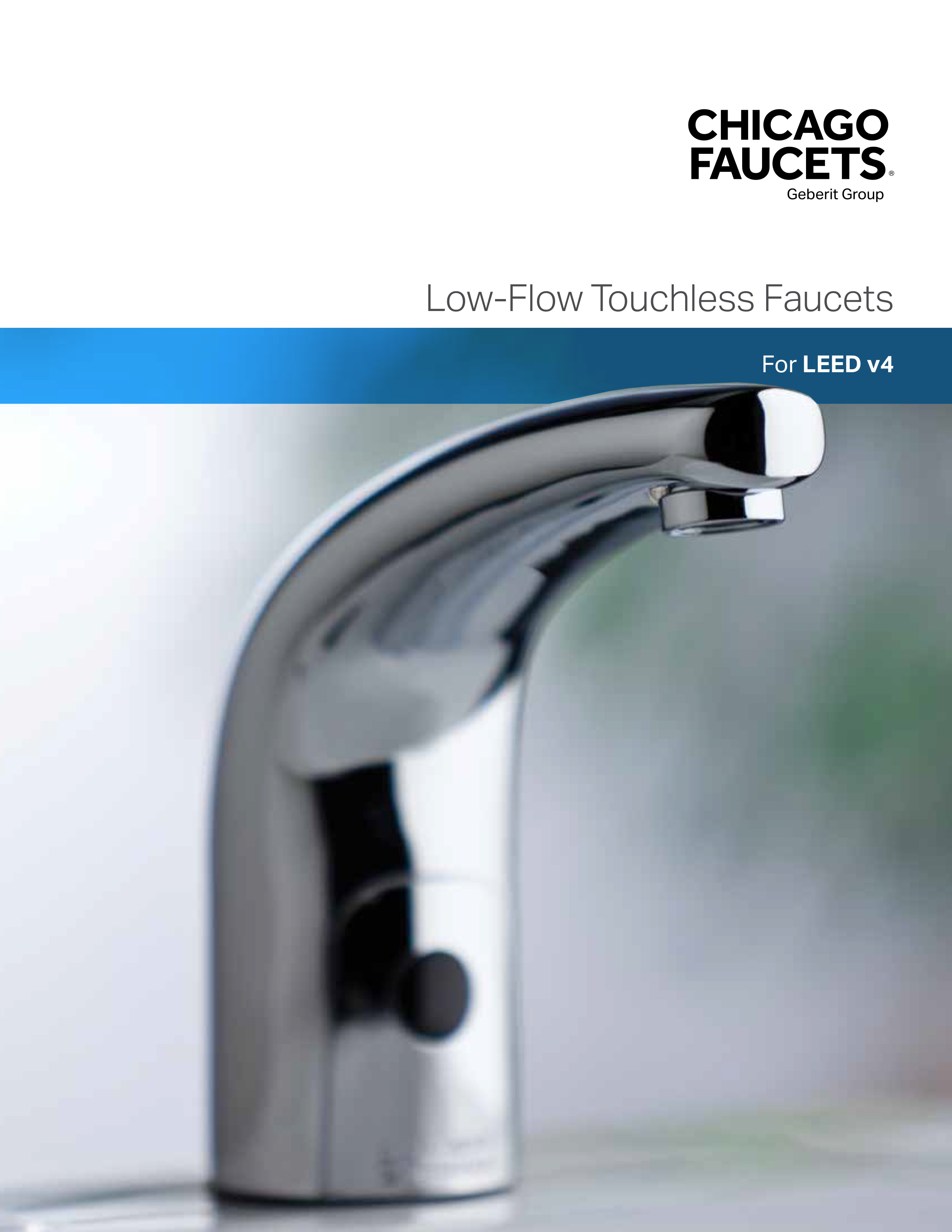 Low-Flow Electronic Faucets for LEED v4
