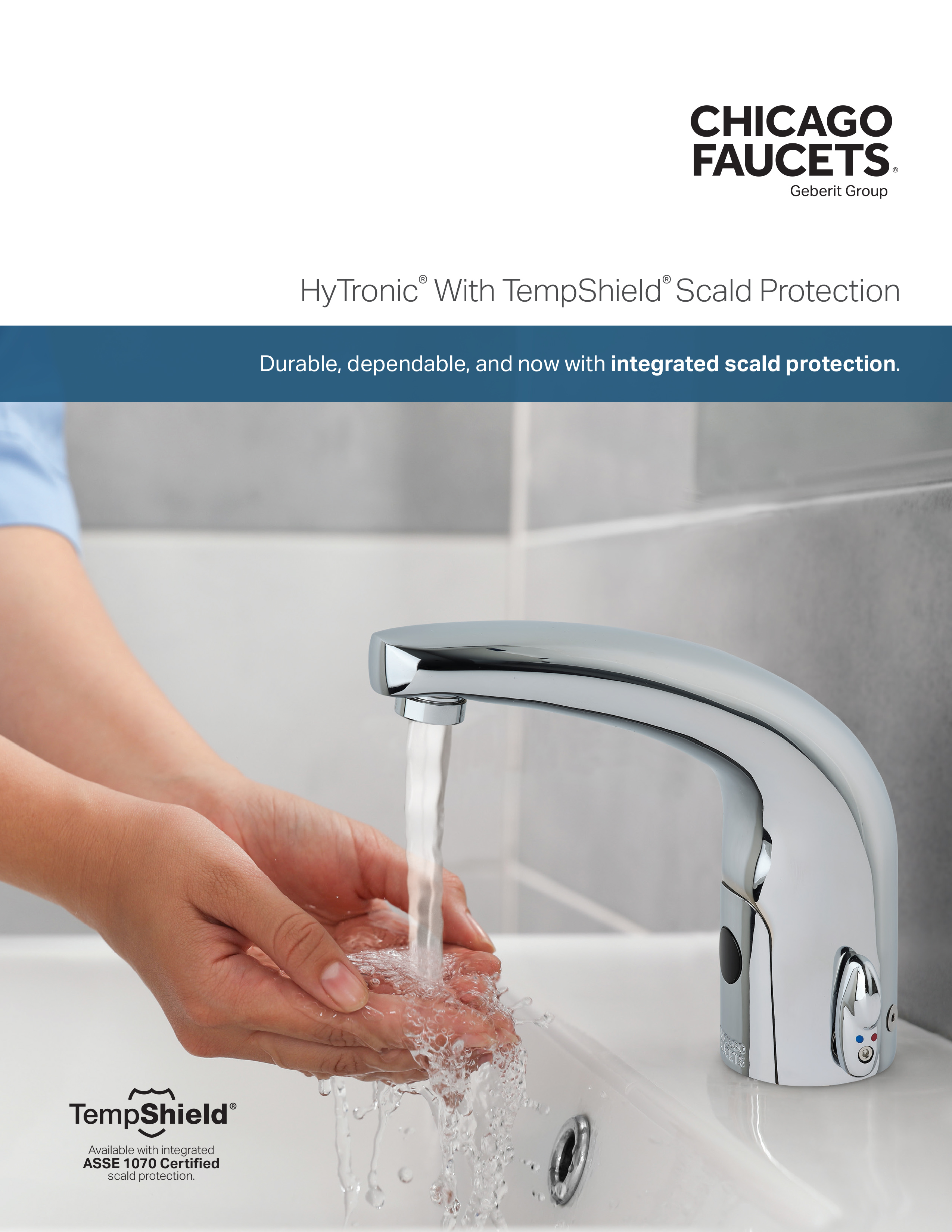 HyTronic® TempShield® Touchless Faucets