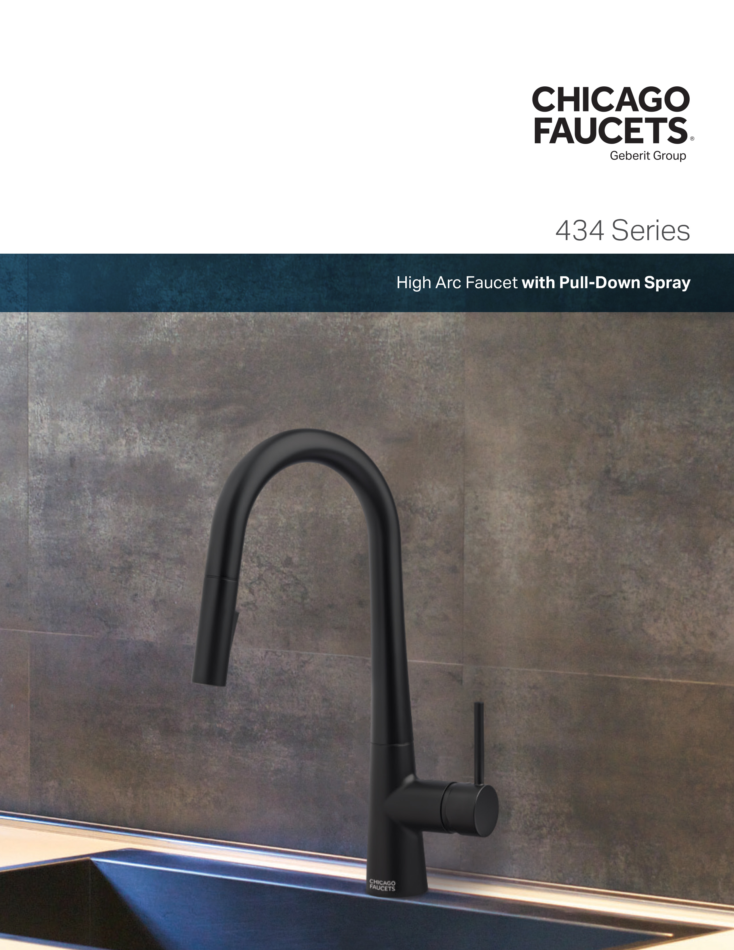 434 Series High Arc Faucet