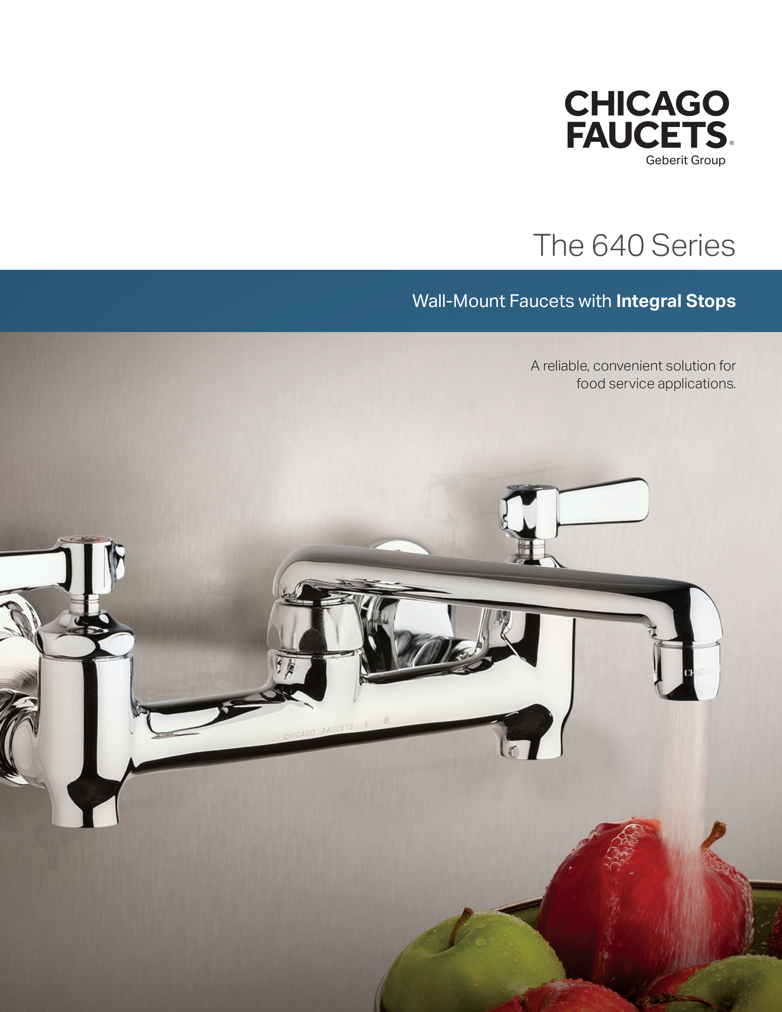 640 Series Wall-mount Faucets
