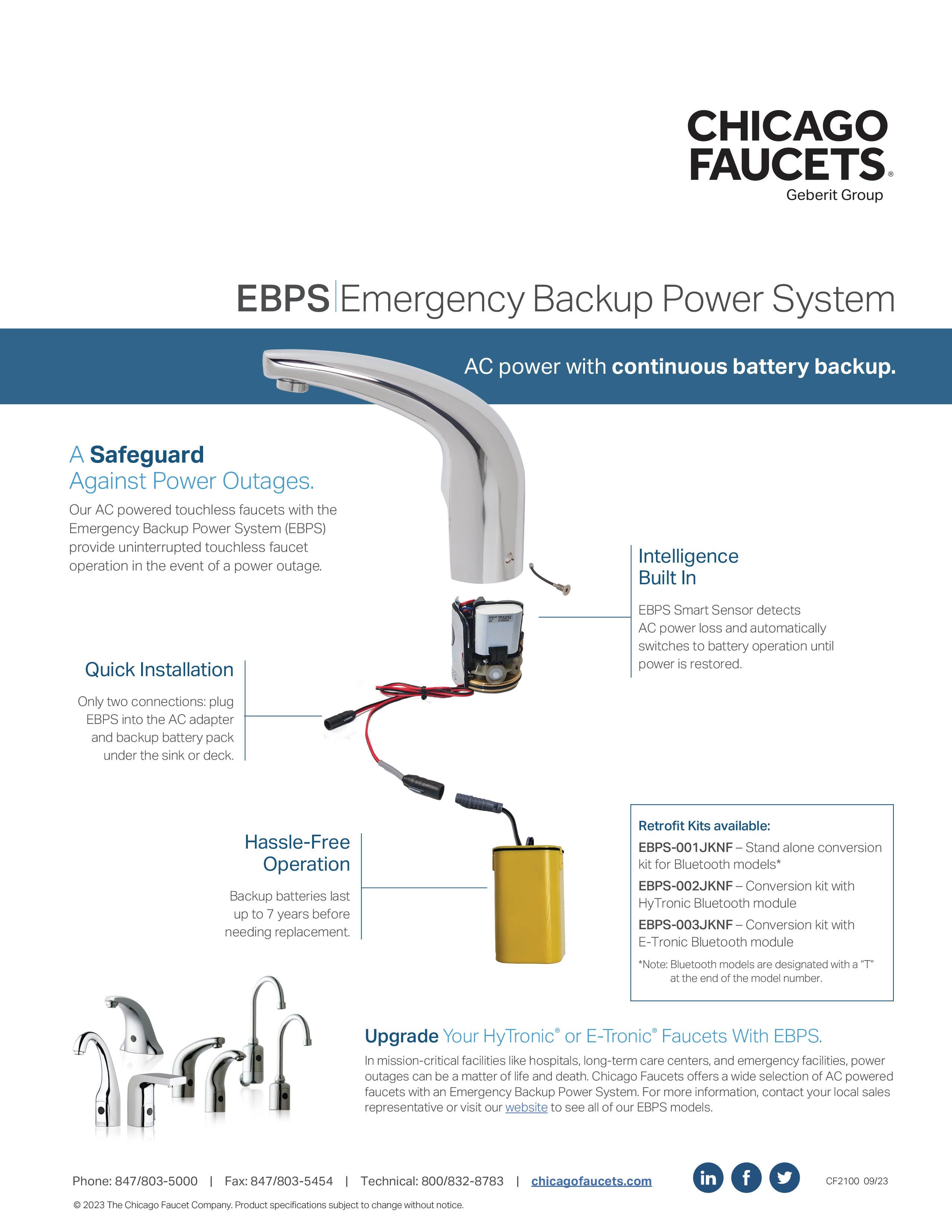 Emergency Backup Power System (EBPS)