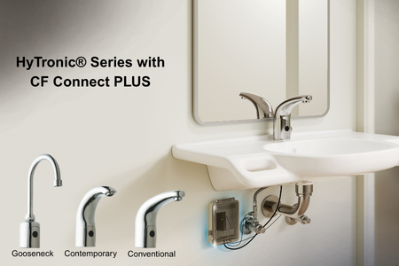 HyTronic® Touchless Series integrates with CF Connect PLUS