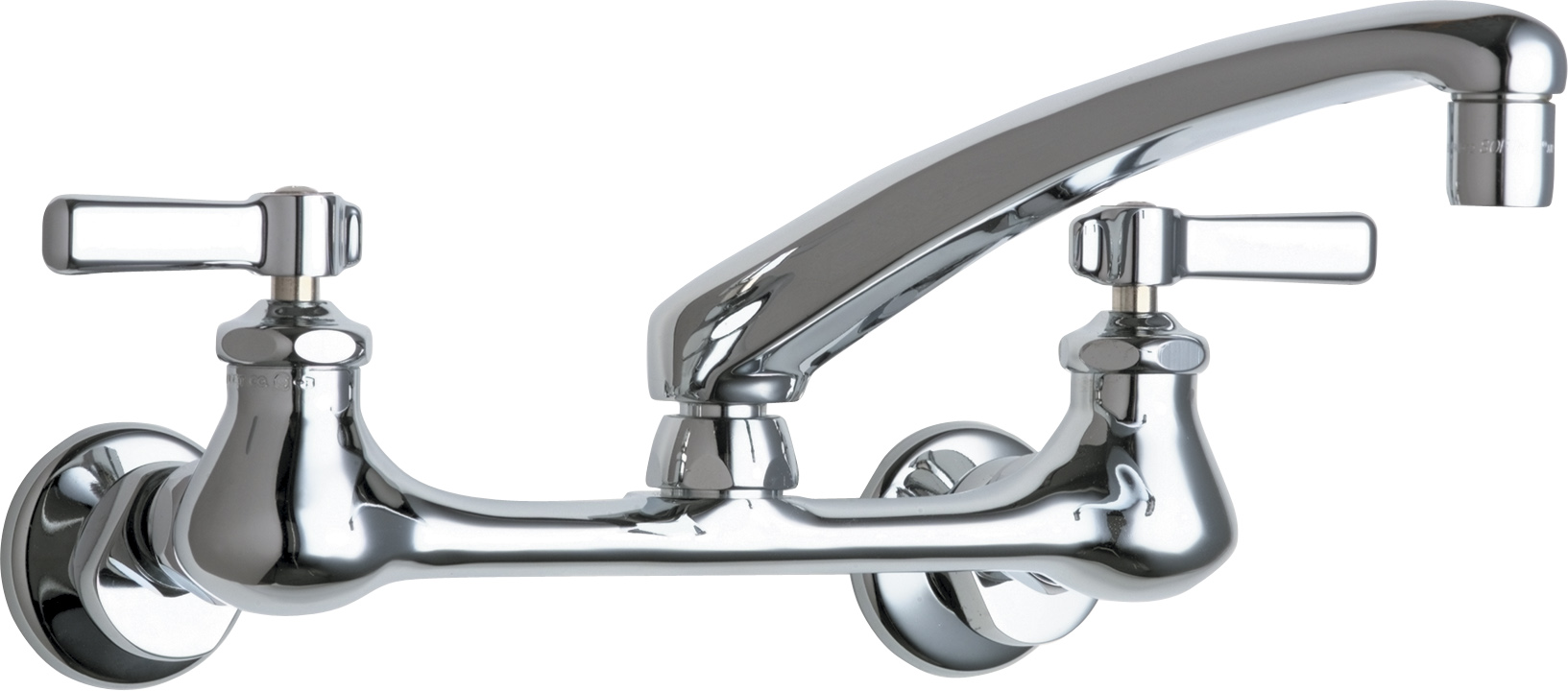 Wall Mounted Manual Sink Faucet With Adjustable Centers Chicago