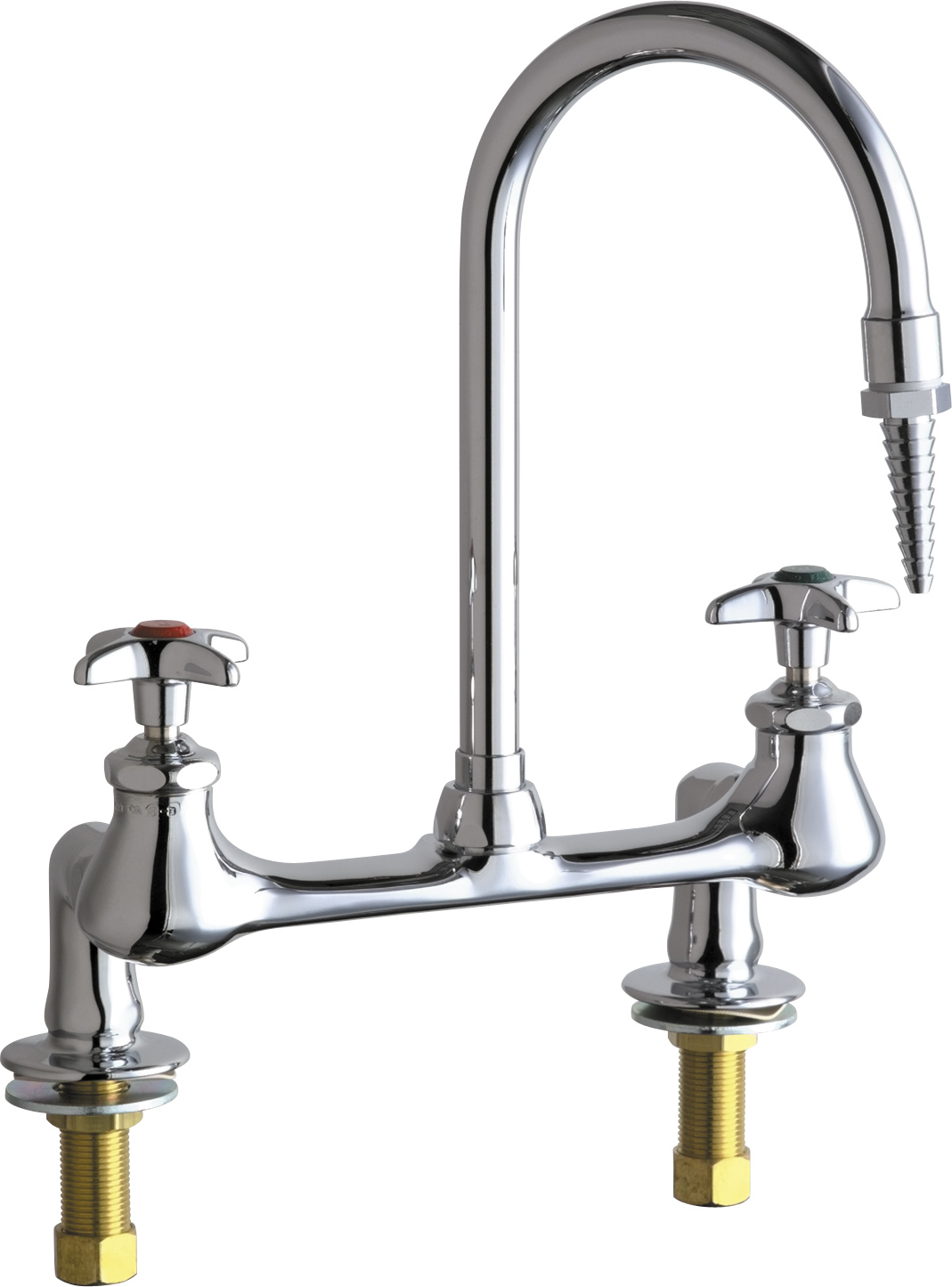 Deck Mounted Manual Laboratory Faucet With 8 Centers