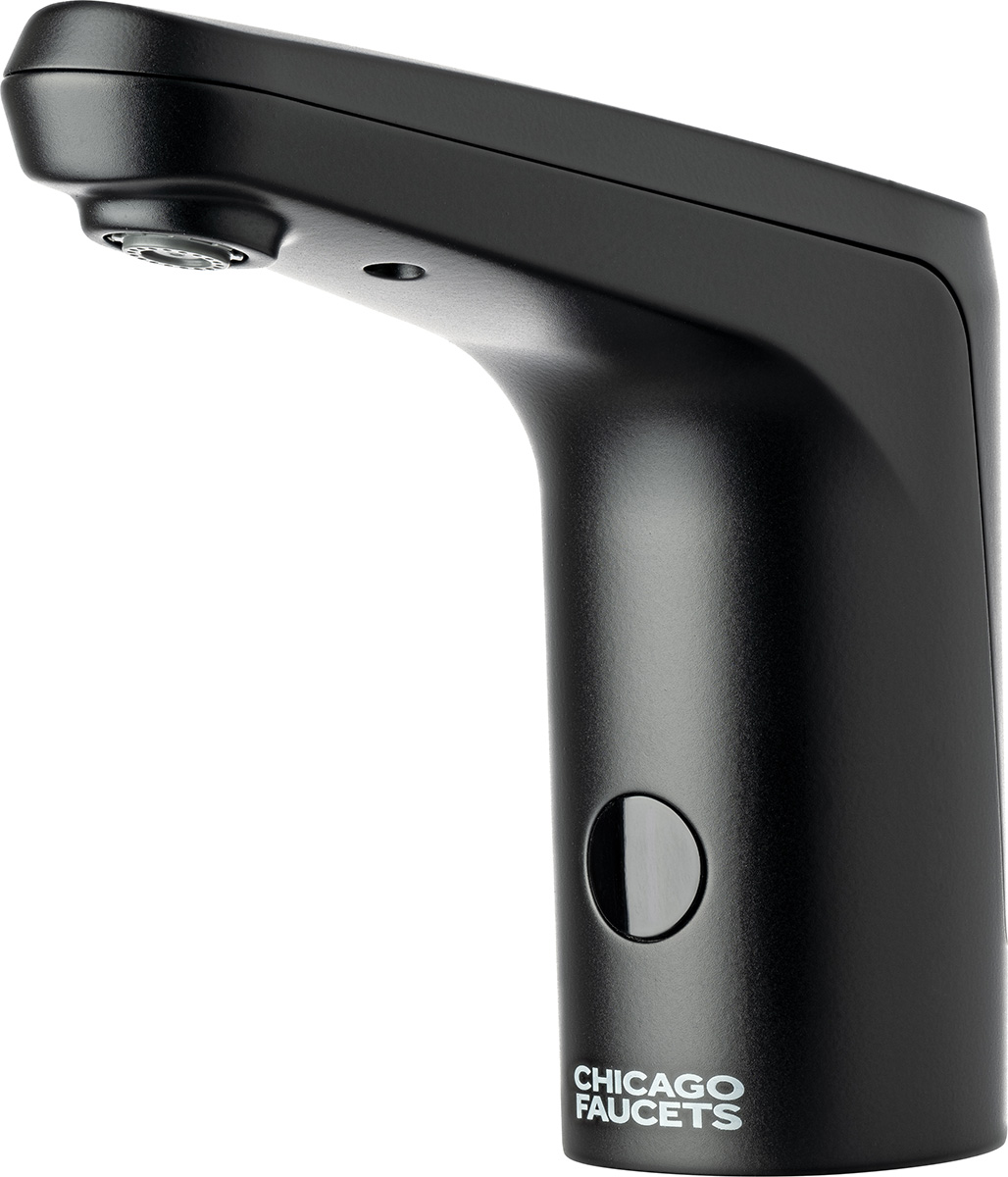 Advanced electronic commercial faucet with touchless sensor operation ...