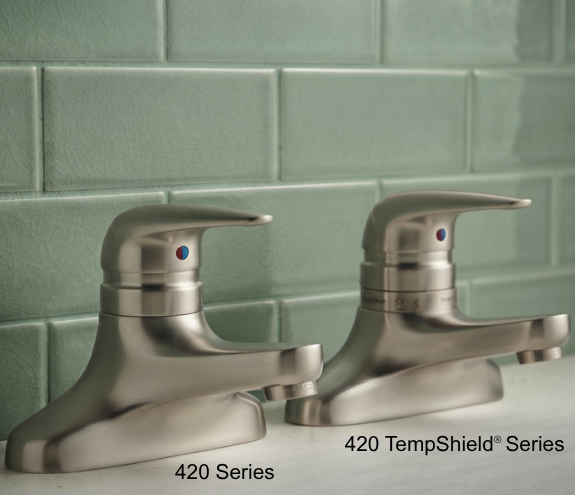 420 Series Faucets in Brass Nickel