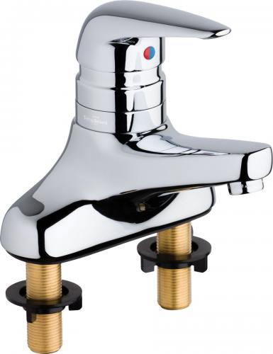 The 420 Manual Faucet is on 4" Fixed Centers