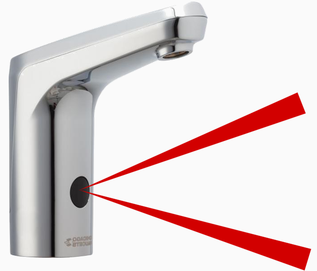 sensor with dual beam technology