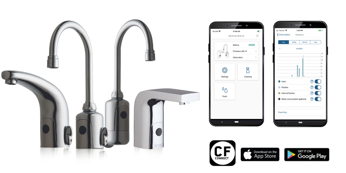 CF Connect app with HyTronic PCA Faucet