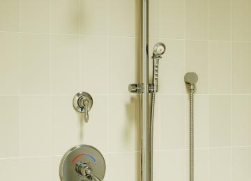 Auto-Drain Shower System for Stagnation Prevention