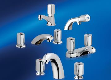 The new 765 handle of the MVP metering faucets provides a modern look and vandal-resistant solution that meets the demands of today’s public facilities, while also aligning with sustainability initiatives.