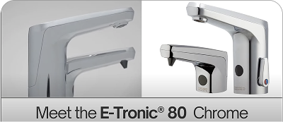 E-Tronic® 80 Touchless Faucets Chrome