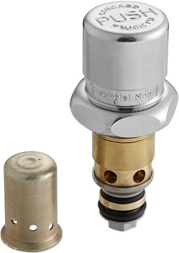 Naiad metering cartridge with fast cycle time closure and &ldquo;PUSH 