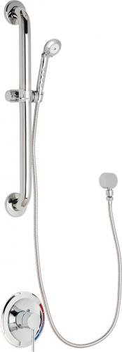 11.5 L x 10 W Remer TSR9015 Galiano Pressure Balance Tub and Shower Faucet 