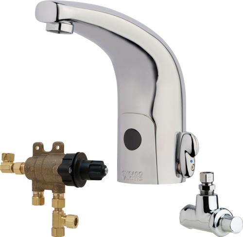 HyTronic Traditional with thermostatic mixer and supply stop